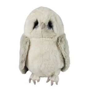 Dakin Owl Wordsworth Snowy Realistic Bird Toy Plush White Lou Rankin Friends 11"